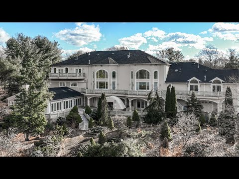 Mafia Boss’s ABANDONED $8.8 Million MEGA Mansion | Found Vault, Pool, and Elevator