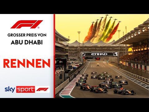 Der Dreikampf um den Titel! | Rennen - Highlights | Großer Preis von Abu Dhabi | Formel 1 2025