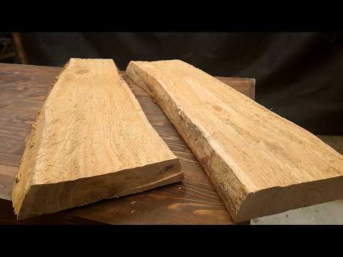 Woodworking project: Making a Coffee Table from oak wood and epoxy resin