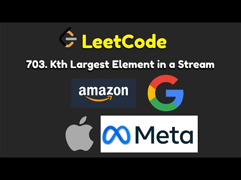 Daily Dose of LeetCode: Kth Largest Element in a Stream
