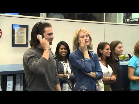 Space Station Crew Members Talk to Cast of The Martian