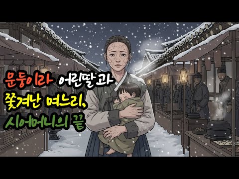 1편 문둥병이라 어린딸과 쫓겨난 며느리/2편 흉한사주 무녀딸과 벙어리청년의 반전설화｜민담｜전래｜전설｜옛날｜한국전통｜시니어｜바람의이야기｜민속/시어머니/며느리/조선시대/오디오북 /고부
