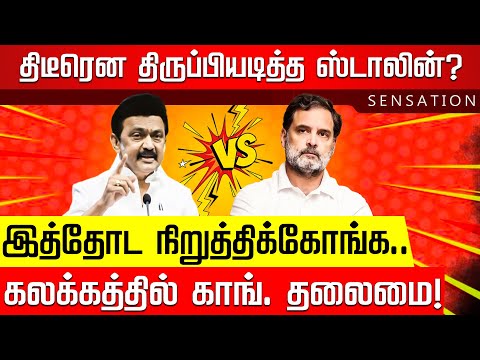 SENSATION | ஆடவிட்டு ஆப்படித்த ஸ்டாலின்.. பதறும் ப.சி! MK Stalin | Rahul Gandhi | TVK Vijay | DMK