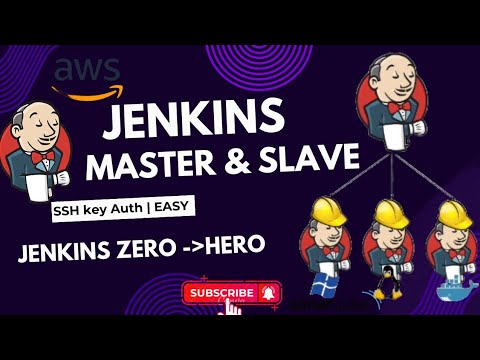 How to Setup Jenkins Master & Slave Agent in Ec2 Ubuntu with SSH-KEY AUTH | Theory & Easy lab Steps.