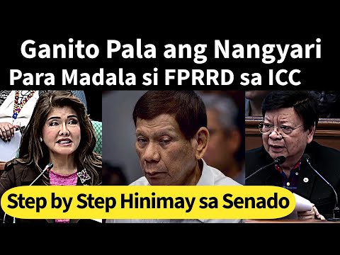 Binalikan at Hinimay nina Sen Imee at Sen Marcoleta ang Pangyayari kung Paano Nadala sa ICC si FPRRD