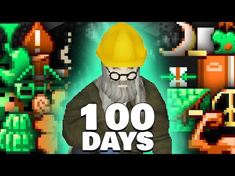 Days 1-100: How Long Can I Survive in Project Zomboid with All the Negative Traits? (CDDA Challenge)