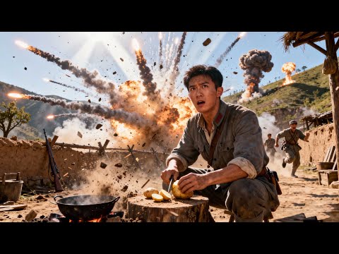 【最新抗日神劇】一顆馬鈴薯意外暴露八路行蹤，日軍武力全開攻擊，不料小夥僅用一招讓他們自食惡果！⚔️ 抗日 | 戰爭 | 神槍手 | 动作电影 Action film HD | 歡迎訂閱