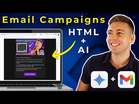 Create HTML Email Campaigns With AI (Send in Gmail) Updated for 2026