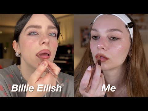 I followed Billie Eilish's makeup routine...I AM IN LOVE