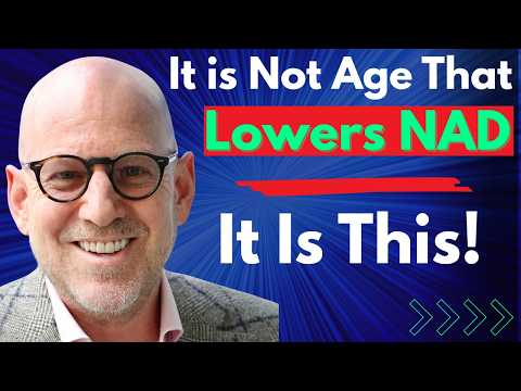 It is Not Age That Lowers NAD - It is This! | Dr Charles Brenner