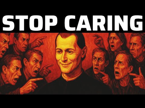 When You Stop Caring, They Start Panicking - Machiavelli