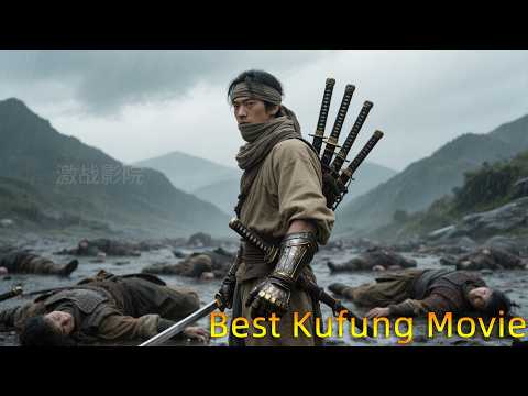 Kung Fu Movie! Invincible kung fu master returns and instantly takes down 100 killers besieging him!