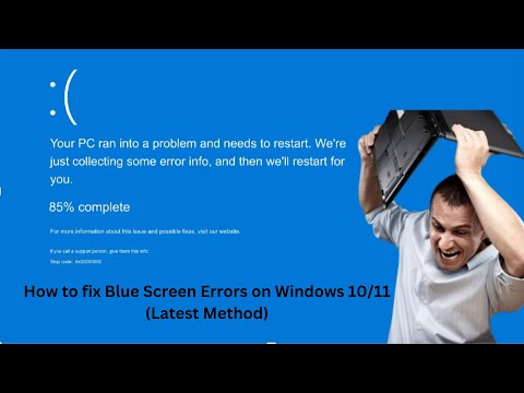 How to fix Blue Screen Errors on Windows 10/11 (Latest Method)