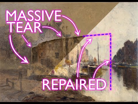 Mending Tears, Wiping Tears; A Massive Rip Repaired.