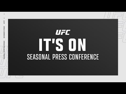 UFC 2026 Seasonal Press Conference