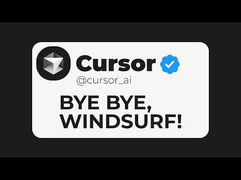 Cursor vs. Windsurf (mid-2025): I Built an App in Both, The Winner Was Obvious