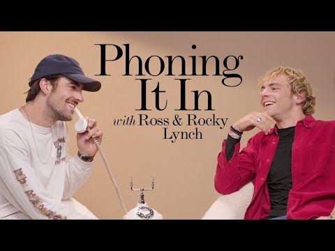 Ross & Rocky Lynch Prank Call Their Mom and Manager | Phoning It In | ELLE