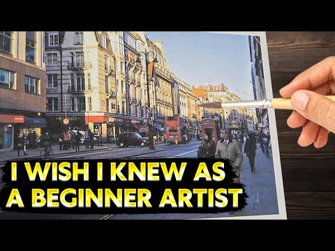 5 Things I Wish I Knew as a BEGINNER ARTIST. Don't paint Until you know