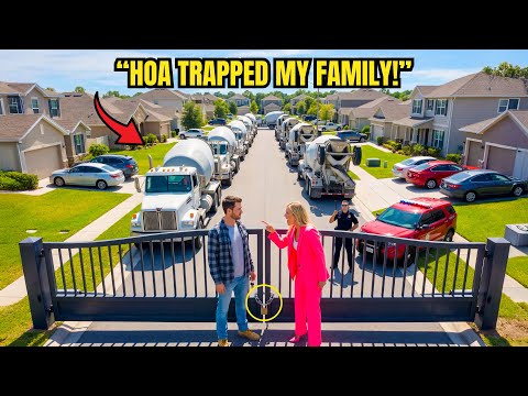 HOA Parked Heavy Trucks on My Land — So I Locked the Gate and Let the County Seize Them