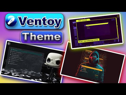 How to Change Ventoy Theme | Ventoy theme customization | Ventoy Custom Bootloader | Theme Plugin