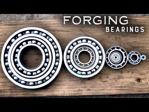 I forged a Damascus Master piece out of Ball Bearings (part 2/2)