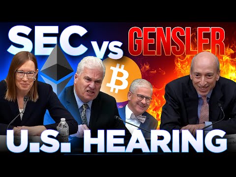 Gensler vs SEC & Congress🔥Crypto U.S. Hearing🚨