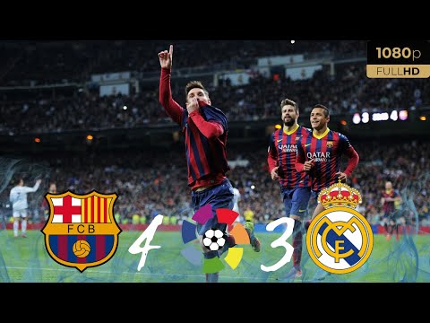 Barcelona vs Real Madrid 4-3 | Ten Minutes of Pure Football Art | Epic Highlights (2013/2014 )