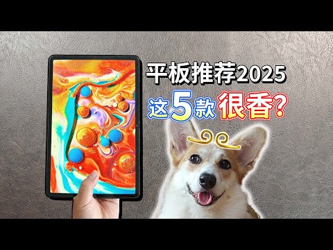 【平板推荐2025】这5款性价比高，你会选哪个？