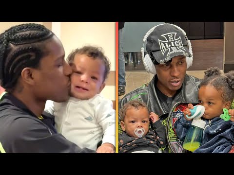A$AP Rocky Shares RARE Home Videos With Sons RZA and Riot!