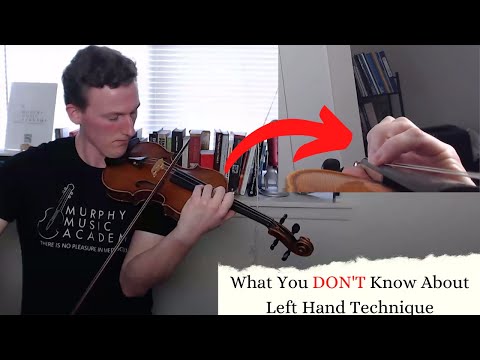 5 Things You Probably Didn't Know About Left-Hand Violin Technique (but should)