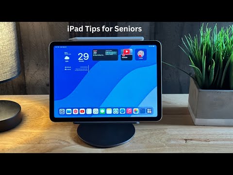 iPad Tips for Seniors: Creating a Beautiful Home Screen