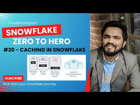 #20  SNOWFLAKE CACHING || Speed up your query with Caching