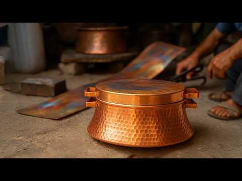 Handmade Copper Pot | From Scratch to Finish