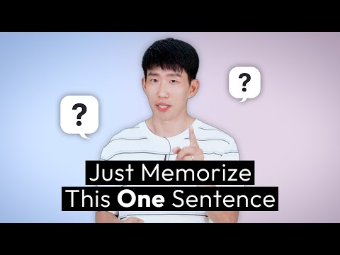 23 Korean grammar points in one sentence!