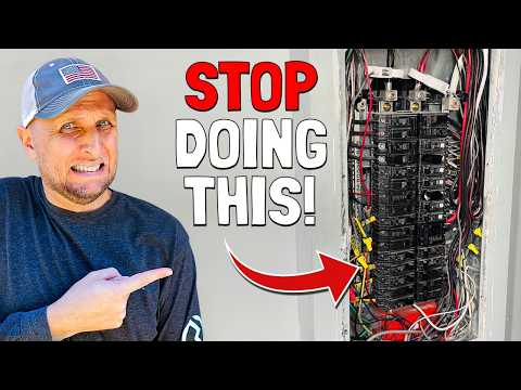 10 Extremely Common Breaker Panel Mistakes DIYers Unknowingly Make!