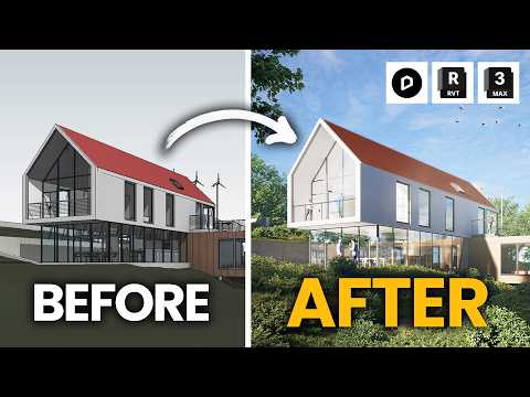 D5 Render Tutorial: Exterior Photorealism in MINUTES