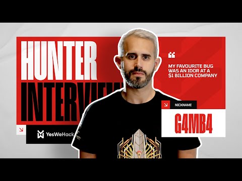 YesWeHack Hunter Interviews – #14 g4mb4: “My favourite bug was an IDOR at a $1 billion company”