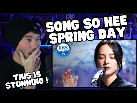 Metal Vocalist First Time Reaction - Song So Hee - Spring Day ( BTS Cover )