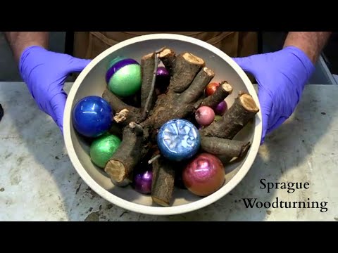 Woodturning - Unknown Galaxy Bowl Set! Fabulous!