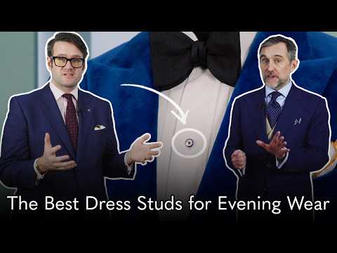 How to Choose Dress Studs For Evening Wear