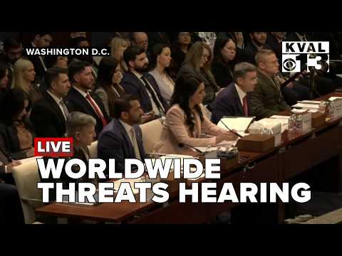 Top US intelligence leaders testify at House Intelligence Worldwide Threats hearing