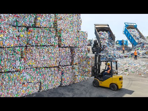 Amazing Way They Collect & Recycle Millions of Soda Cans in England