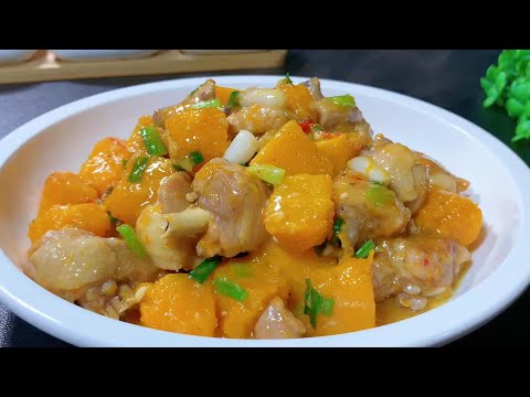 How to Make Tasty Pumpkin Chicken? Secrets to Impressing Everyone! #鸡腿食譜 How to Make Pumpkin Chicken