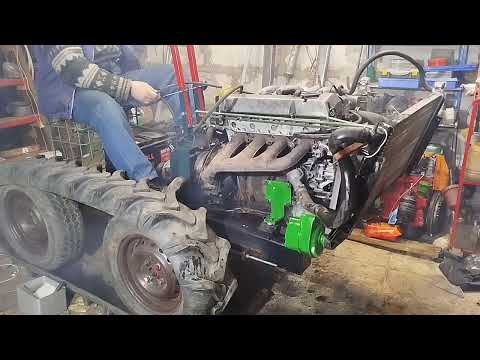 Tracked Mercedes, first outing.