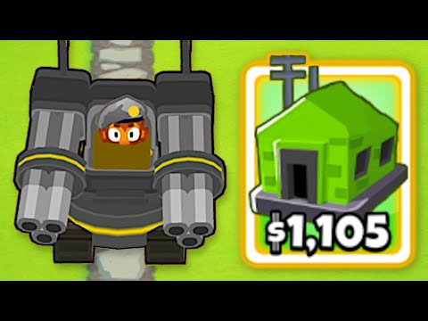The ARMY BASE Tower In Bloons TD 6!
