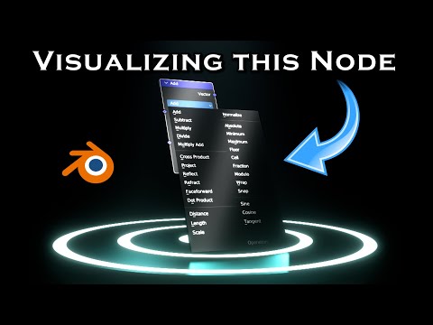 Vector Math Node Demystified and Visualized in Blender