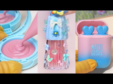 Satisfying Makeup Repair ASMR💄Cosmetic Makeover: Upcycling Old Lipsticks & Cute Packaging Hacks