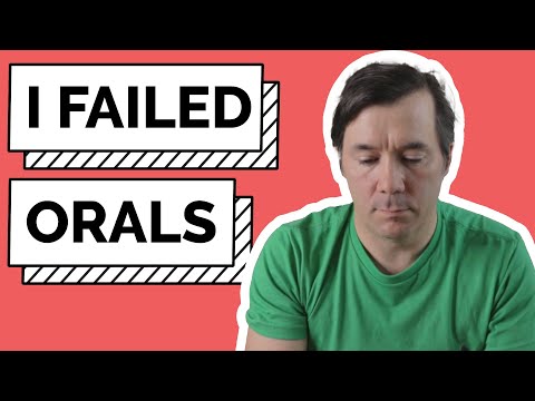 I Failed Orals: Let's Be Honest about the PhD Process