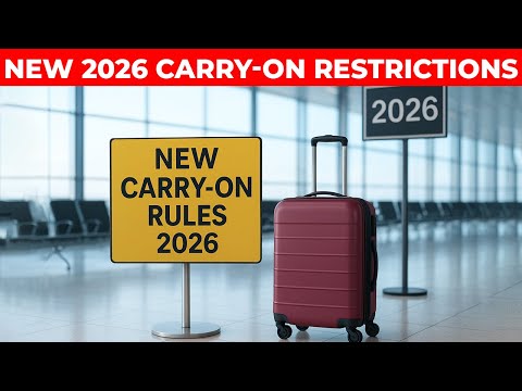 New Carry On Rules for 2026 Explained (TSA Won’t Warn You)