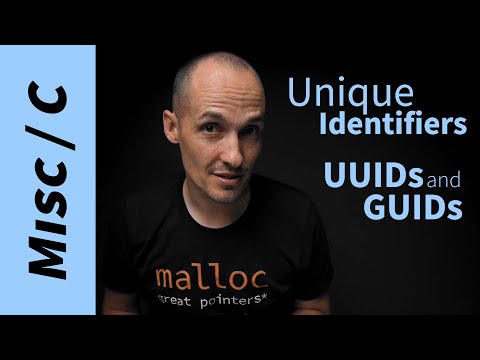 Generating Unique Identifiers in Your Programs (GUIDs/UUIDs)